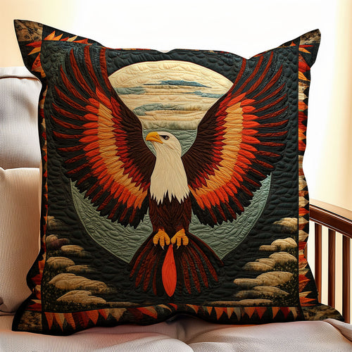 Tribal Eagle WX1703108CL Quilt Pillow Case