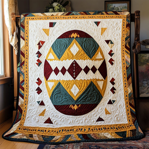 Tribal Easter Egg WX0403094CL Quilt