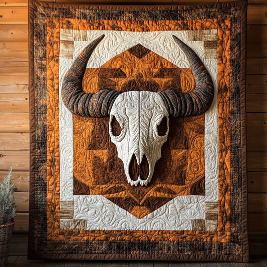 Tribal Guardian Horns CP2406016CL Quilt
