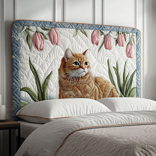 Tulip Cat WJ2412022CL Quilted Headboard Slipcover