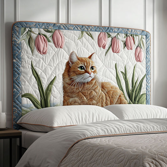 Tulip Cat WJ2412022CL Quilted Headboard Slipcover
