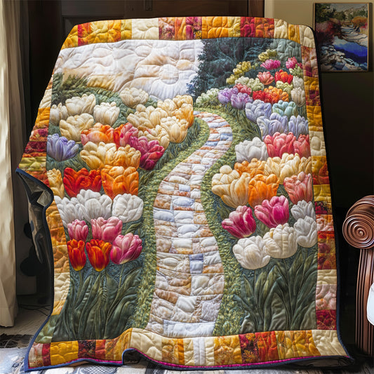 Tulip Trail Serenity YR0301042CL Quilt