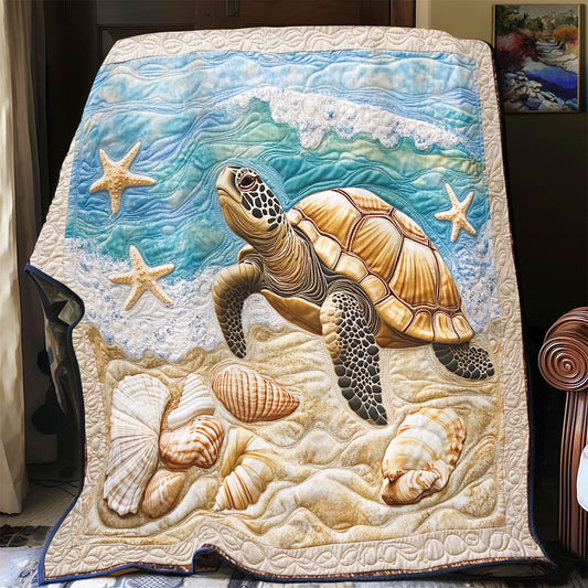 Turtle In Sand WX1703054CL Quilt