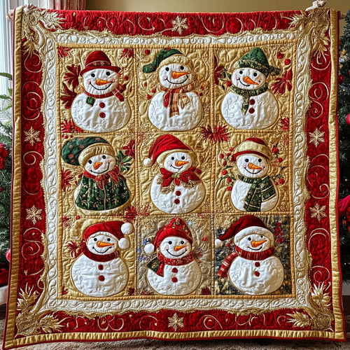Twinkle Snowman Magic WN0508065CL Quilt Blanket