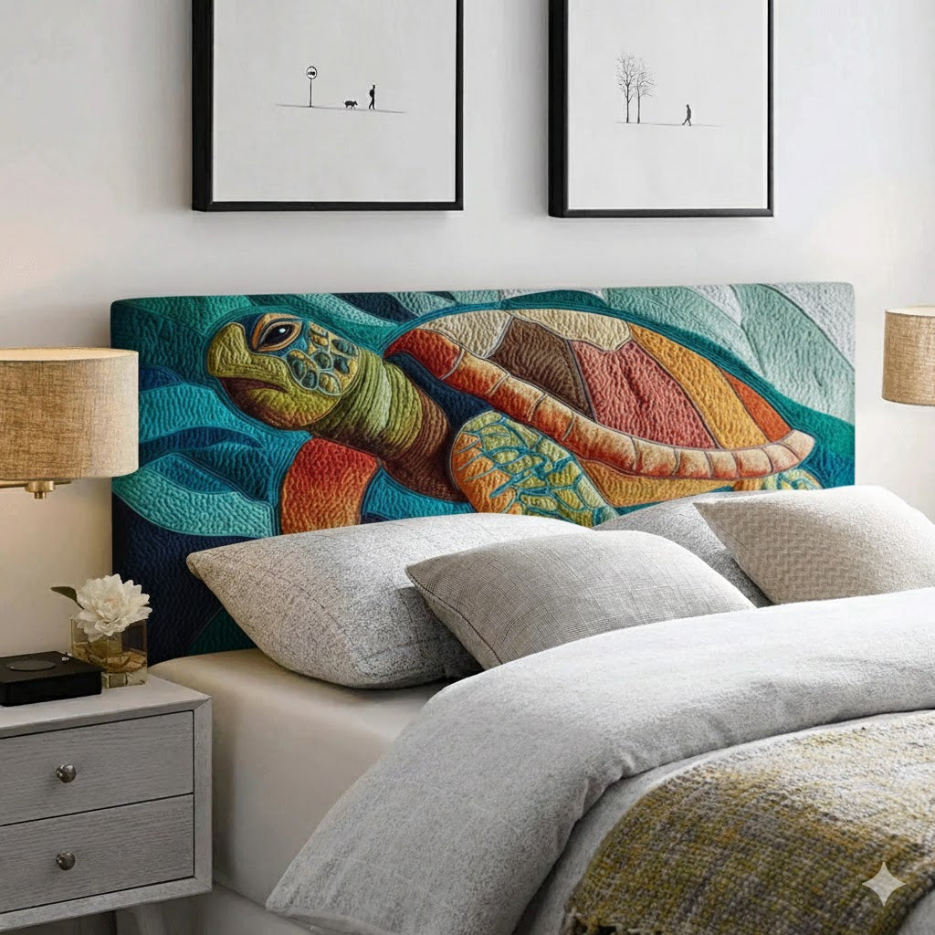 Little Turtle WJ1712027CL Quilted Headboard Slipcover