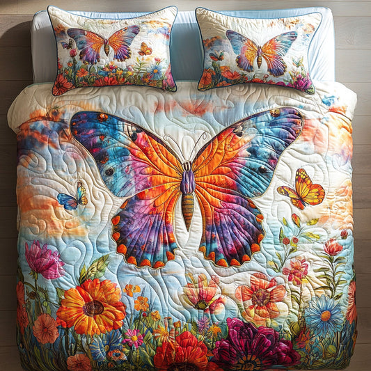 Vibrant Butterfly WU2502028CL Duvet Cover Set