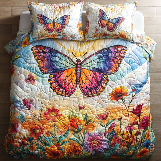 Vibrant Butterfly WU2502029CL Duvet Cover Set