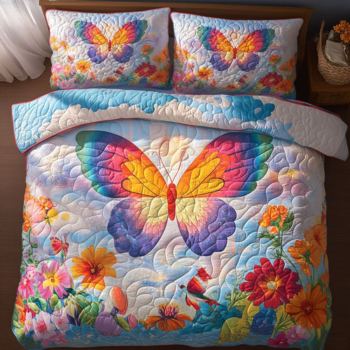 Vibrant Butterfly WU2502035CL Duvet Cover Set