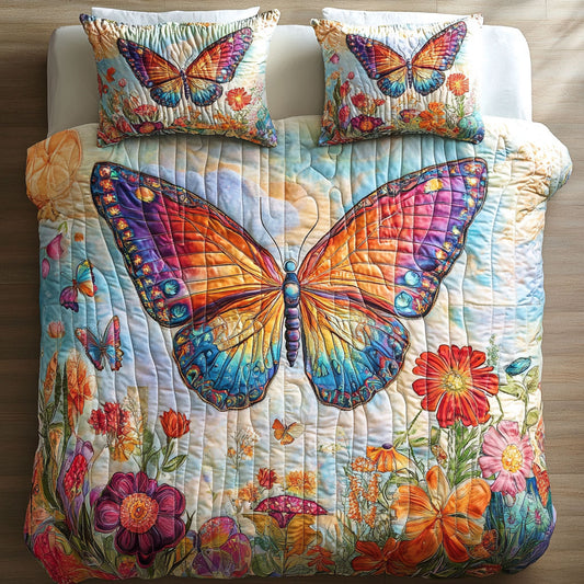 Vibrant Butterfly WU2502044CL Duvet Cover Set