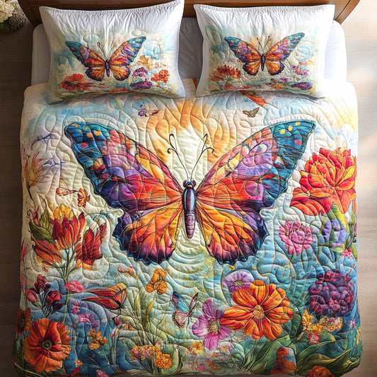 Vibrant Butterfly WU2502045CL Duvet Cover Set