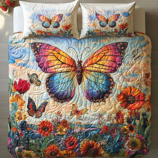 Vibrant Butterfly WU2502046CL Duvet Cover Set