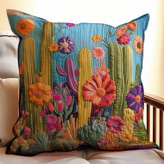Vibrant Cactus WX2103069CL Quilt Pillow Case