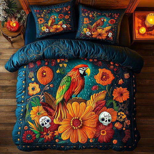 Vibrant Parrot WY0808015CL Duvet Cover Set