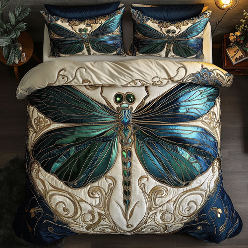 Vintage Dragonfly WU2402060CL Duvet Cover Set