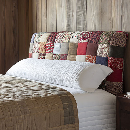 Vintage Patchwork WJ1712019CL Quilted Headboard Slipcover