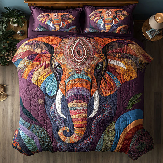 Whimsical Elephant WU1102036CL Duvet Cover Set