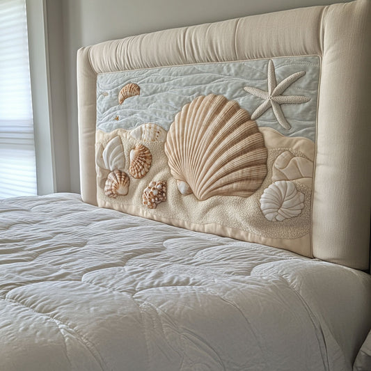 Whispering Waves WJ1712023CL Quilted Headboard Slipcover