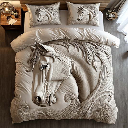 White Horse WU1001003CL Duvet Cover Set