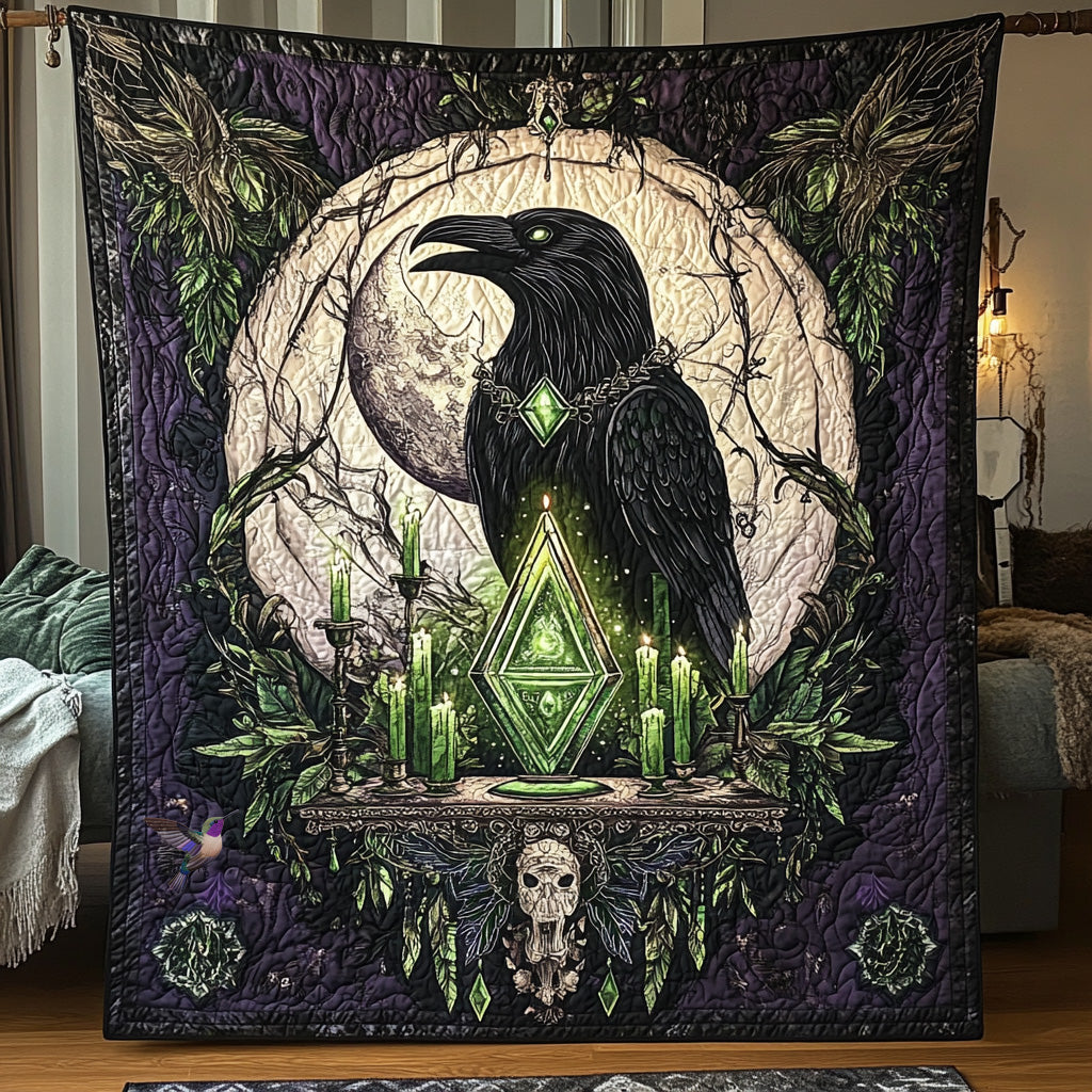 Wicca Crow WU0911028CL Quilt