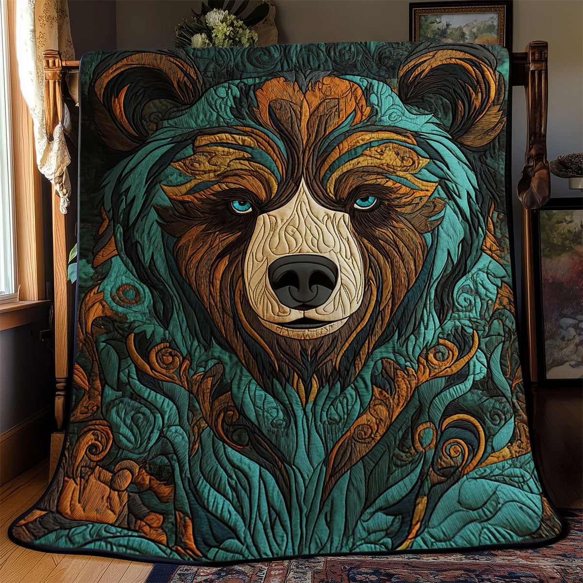 Wild Bear YR0302015CL Quilt