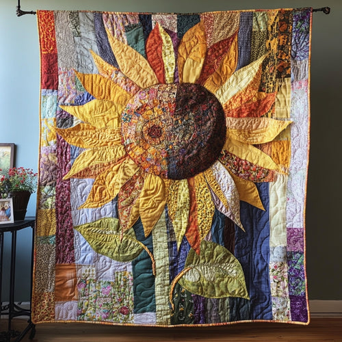 Wild Sunflower WU2612101CL Quilt