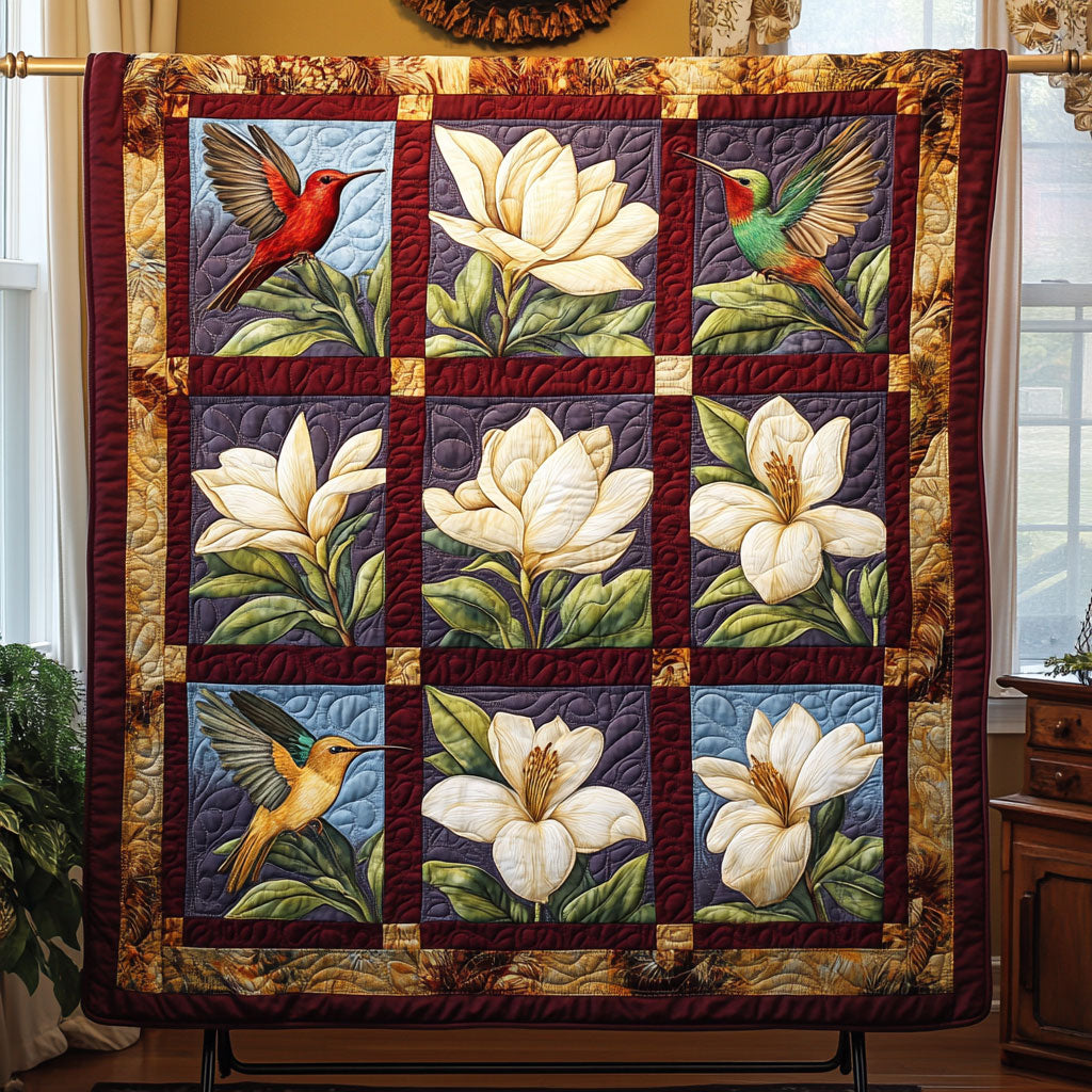 Winged Magnolia WY0808079CL Quilt