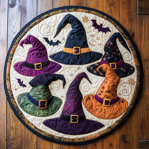 Witch Hat CW0508050CL Quilted Round Mat