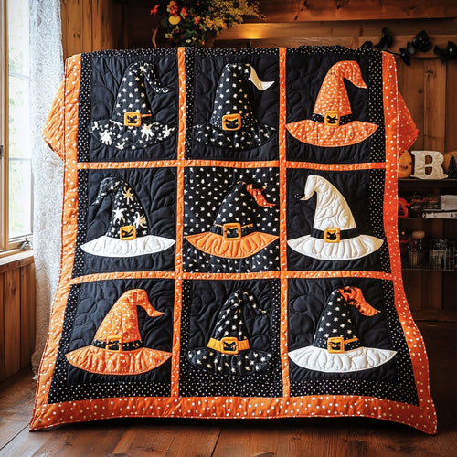 Witch Hat Whimsy WJ0708037CL Quilt