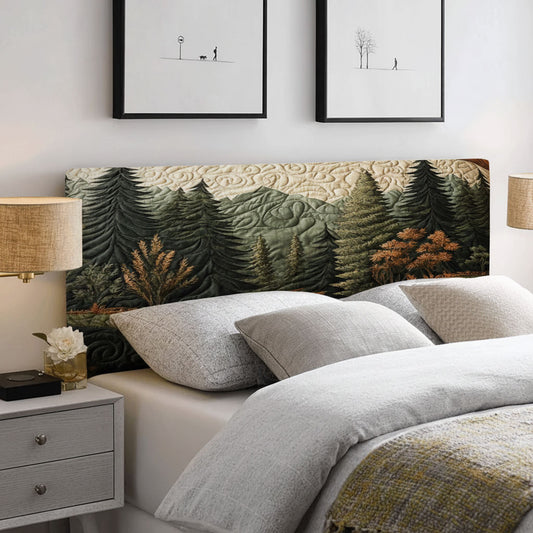 Woodland Wanderlust WJ3012019CL Quilted Headboard Slipcover